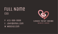 Wedding Planner Heart Business Card Image Preview