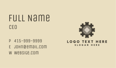Flooring Design Pattern Business Card Image Preview