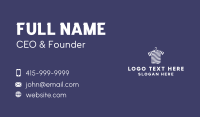 Striped Tee Shirt Business Card Design