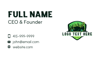 Lawn Mower Grass Trimmer Business Card Preview