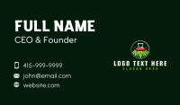 Grass Mower Landscaping Business Card Image Preview