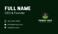 Grass Mower Landscaping Business Card Image Preview
