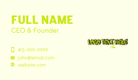 Mural Art Wordmark Business Card Image Preview