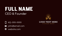 Tree Book Library Business Card Image Preview