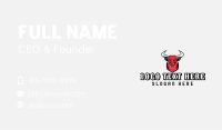 Tough Gaming Bull Business Card Image Preview