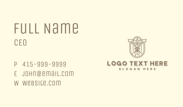 Eco Business Brand Business Card Design Image Preview