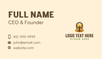 Horse Shoe Desert Cactus Business Card Preview