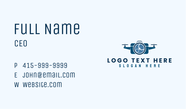 Flying Camera Photography Business Card Design Image Preview