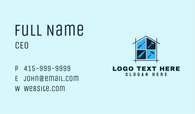 House Renovation Contractor Business Card Image Preview