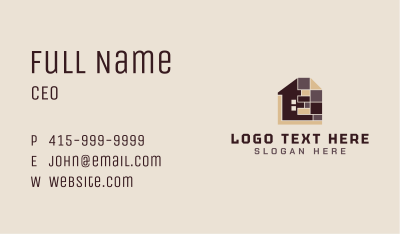 House Interior Design Business Card Image Preview