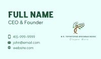 Garden Tree Plant Business Card Image Preview