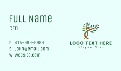 Garden Tree Plant Business Card Image Preview