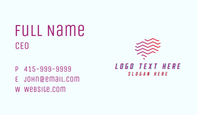 Tech Brain Software Business Card Image Preview