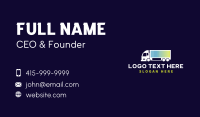 Truck Logistics Transport Business Card Preview