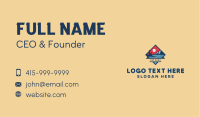 Mountain Lake Outdoor Business Card Image Preview