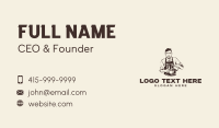 Cafe Barista Coffee Business Card Preview