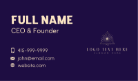 Moon Eye Triangle Business Card Image Preview