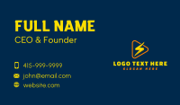 Lightning Bolt Media Business Card Preview