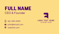 Dog Chat Message  Business Card Preview