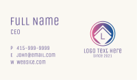 Tile Company Letter Business Card Image Preview