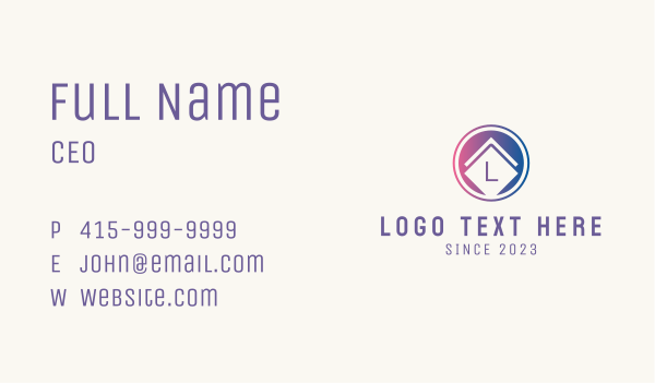 Tile Company Letter Business Card Design Image Preview