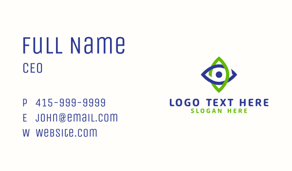 Eye Star Corporate Business Card Design Image Preview