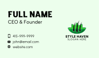 Botanical Hair Growth Business Card Design