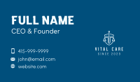 Law Firm Scale Sword Business Card Design