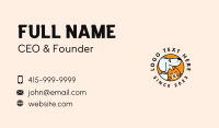Cartoon Dog Cat  Business Card Image Preview
