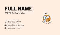Cartoon Dog Cat  Business Card Image Preview