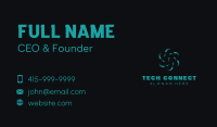 AI Tech Cyberspace Business Card Image Preview