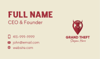 Red Bull Location Pin Business Card Image Preview