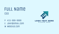 Growth Staircase Business Business Card Image Preview
