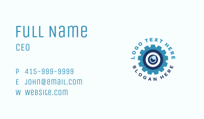 Eye Gear Technology Business Card Image Preview