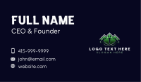Carpentry Roofing Hammer Business Card Design