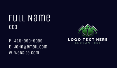 Carpentry Roofing Hammer Business Card Image Preview