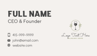 Organic Detox Juice Business Card Image Preview