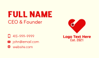 Digital Heart Technology  Business Card Image Preview