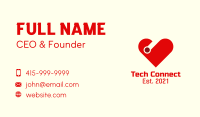 Digital Heart Technology  Business Card Image Preview