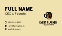 Hot Chocolate Mug  Business Card Image Preview