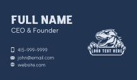 Dinosaur Gaming Esport Business Card Design