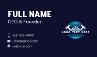 Home Renovation Hammer Business Card Design