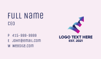 Upward Arrow Marketing  Business Card Image Preview