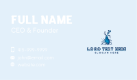 Janitorial Cleaning Mop Business Card Image Preview