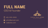 Deluxe Gold Crown Business Card Design