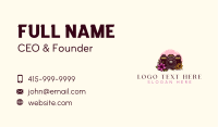 Floral Photography Camera Business Card Image Preview