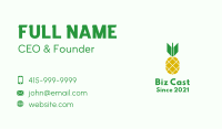 Pineapple Bomb Fruit  Business Card Image Preview