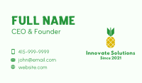 Pineapple Bomb Fruit  Business Card Image Preview