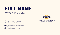 Flying Drone Film Camera Business Card Image Preview