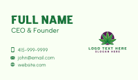 Hemp Cannabis Leaf Business Card Image Preview